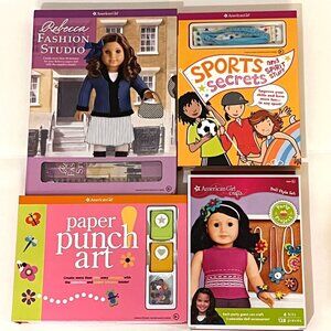 Lot of 4 American Girl DIY Crafts Books